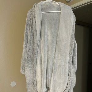 light grey aerie L/XL robe